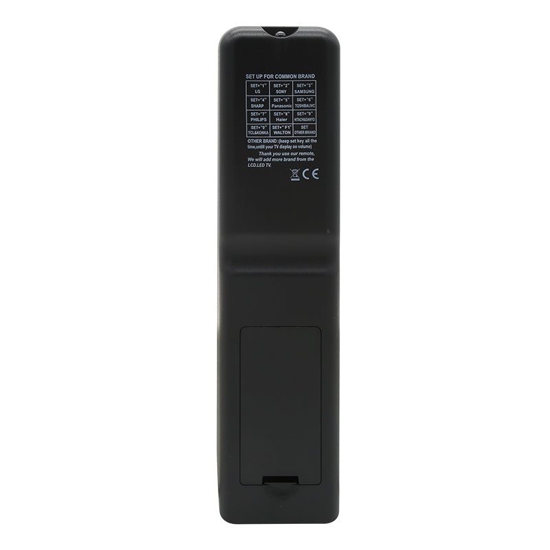 جهاز التحكم عن بعد العالمي للتلفزيون HUAYU RM-L1210+F PRO لجميع العلامات التجارية للتلفزيون مع وظيفة Netflix وYouTube