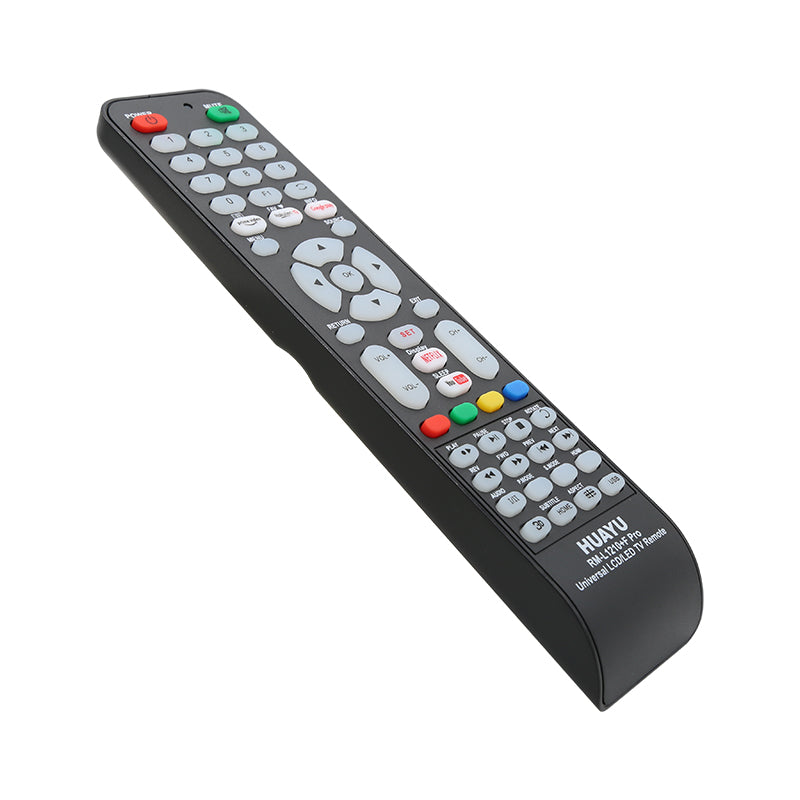 جهاز التحكم عن بعد العالمي للتلفزيون HUAYU RM-L1210+F PRO لجميع العلامات التجارية للتلفزيون مع وظيفة Netflix وYouTube