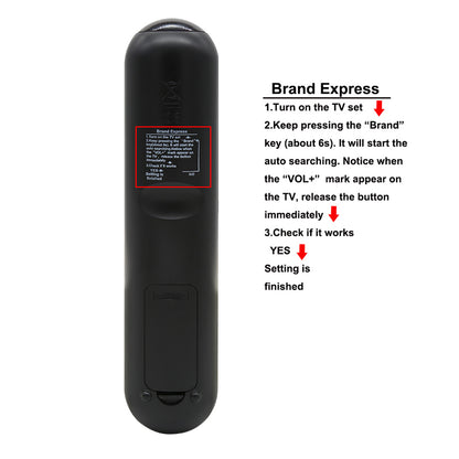 جهاز التحكم عن بعد العالمي للتلفزيون من HUAYU RM-L1107+X PLIS للاستخدام مع أجهزة Samsung وLG وSony وPhilips وSharp وPanasonic وTCL وToshiba