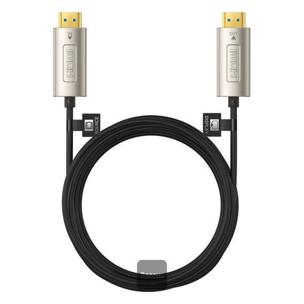 Baseus High Definition Series, Optic Fiber HDMI To HDMI 4K Adapter Cable 10M