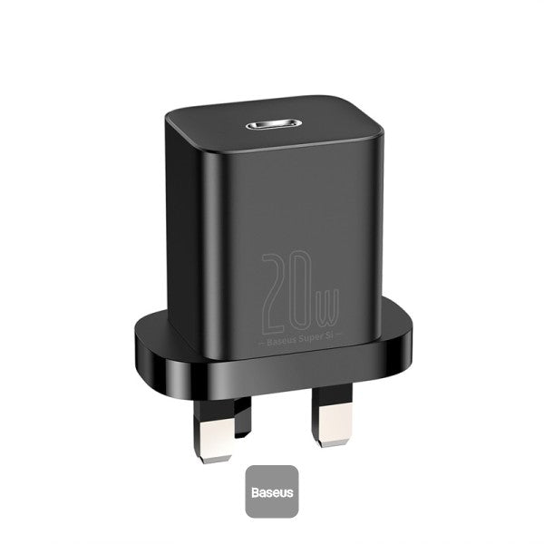 Baseus USB C Plug, 20W PD 3.0 Fast 6, Super Si Mini Compact USB C 6 Plug, Wall 2