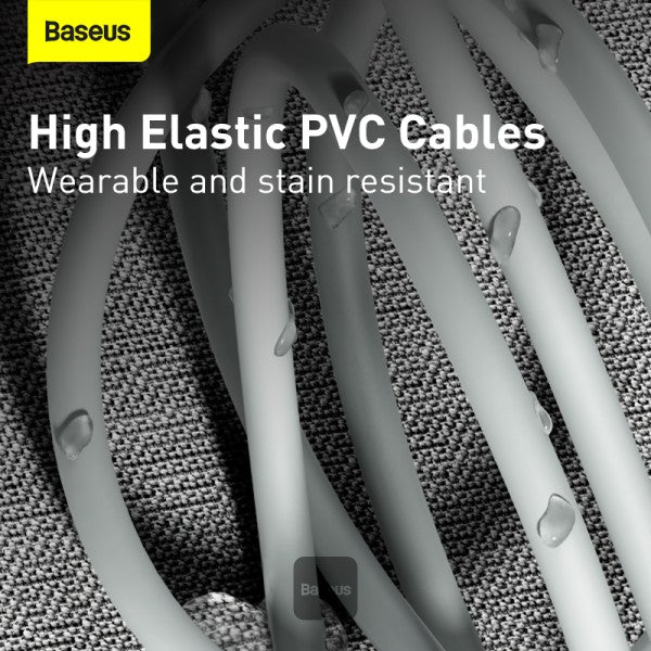 Baseus Type C Cable For iPhone 13 12 Pro Max 20W PD Fast Charge Type C to Lightning Cable For iPhone 8 Xr Charger Data Cable 1.5M White