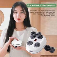 Electric Head Massager Body Massager Promote Blood Circulation Wireless Smart Scalp Massager Massage Relax Relieve Fatigue