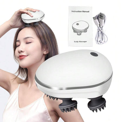 Electric Head Massager Body Massager Promote Blood Circulation Wireless Smart Scalp Massager Massage Relax Relieve Fatigue