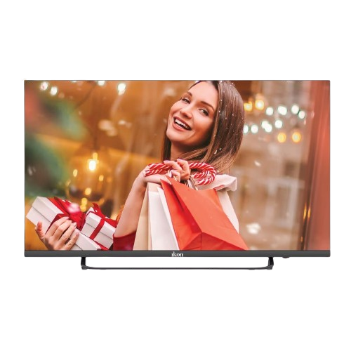Ikon 50 inches 4K Smart LED TV, Black, IK50A71WOS
