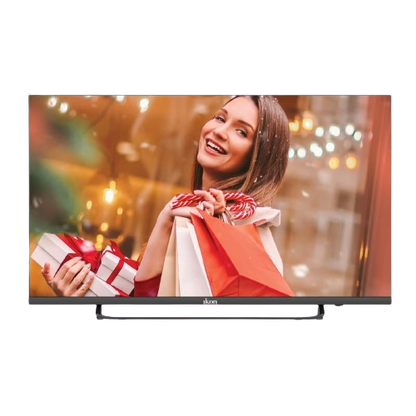 Ikon 50 inches 4K Smart LED TV, Black, IK50A71WOS