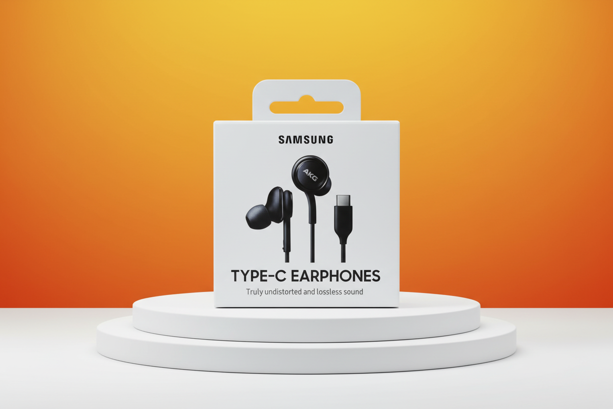 Earphone Wired Samsung Akg Eo-Ic100 Original (Type-C)