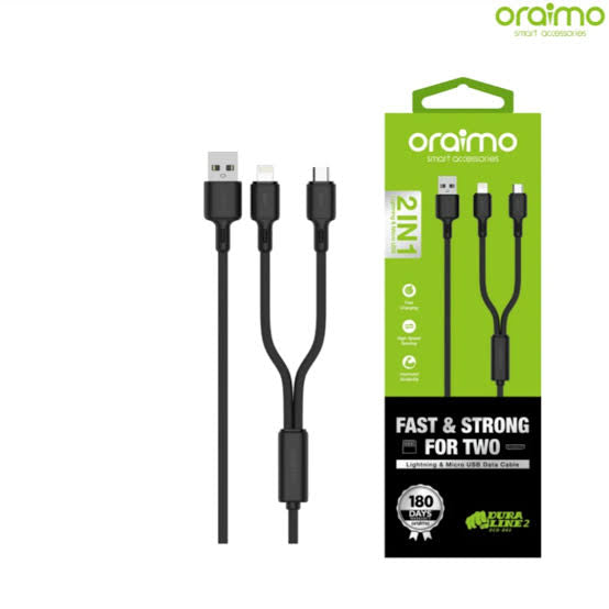 Oraimo OCD-D62 2in1 Cable