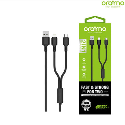Oraimo OCD-D62 2in1 Cable
