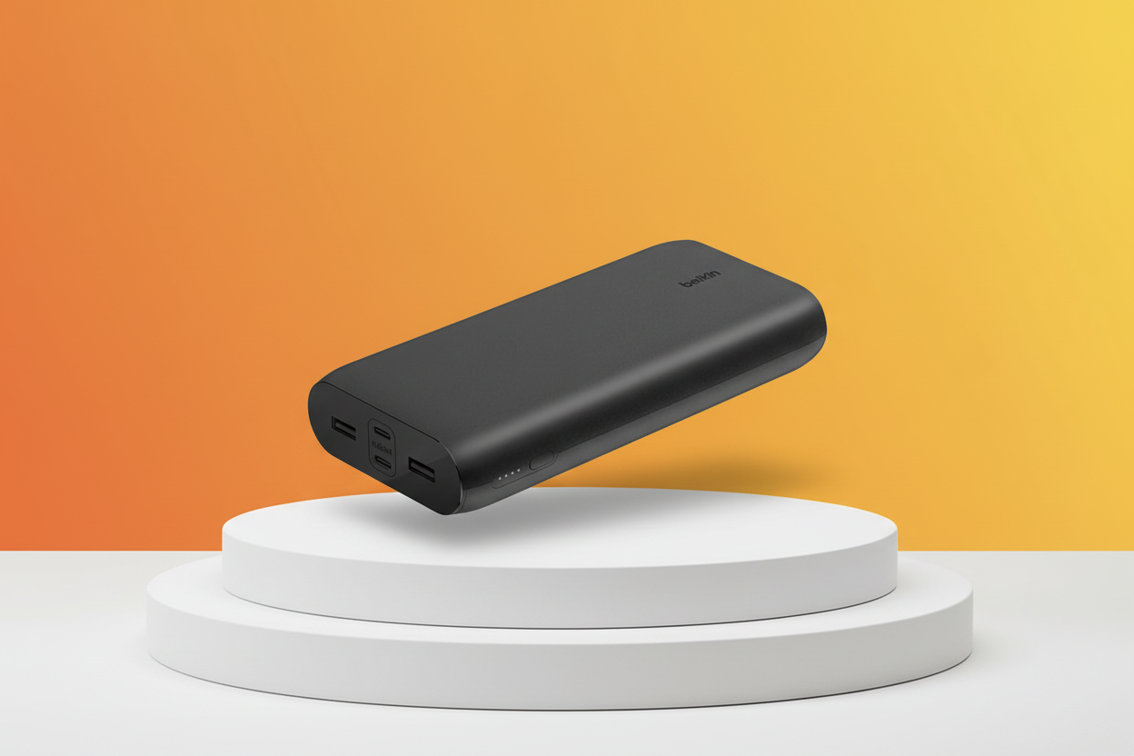 belkin BoostCharge 32W PD PPS 4-Port Power Bank 26K