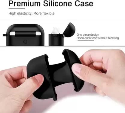 Airpods 3 Case Cover Silicone, Feather Touch Soft, with Hook