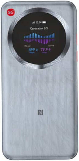 ZTE U30 Pro 5G Portable Wi Fi Router, 1.38″ Touchscreen, 5G NR & LTE Dual Mode, Wi Fi 6 Dual Band, 5000mAh Battery, NFC Quick Connect, USB C, 64GB Storage, Global 5G Hotspot