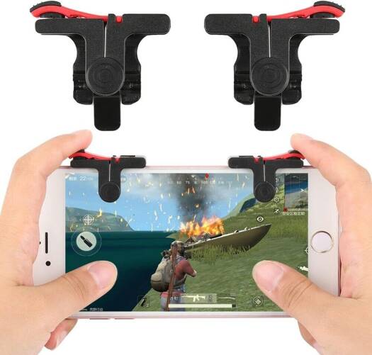 PUBG Trigger Mobile Game Fire Button Aim Key Smart phone Gaming Trigger L1 R1 Shooter Controlle