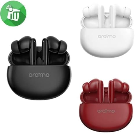Oraimo TWS Riff OEB-E02D Bluetooth 5.0 Earbuds Built-in Mic and Stereo Bass Sound