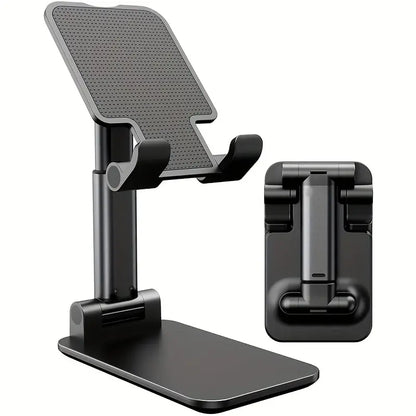 Stay Connected Anywhere:  Folding Phone Holder For Desk