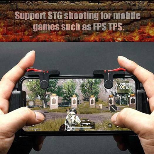 PUBG Trigger Mobile Game Fire Button Aim Key Smart phone Gaming Trigger L1 R1 Shooter Controlle