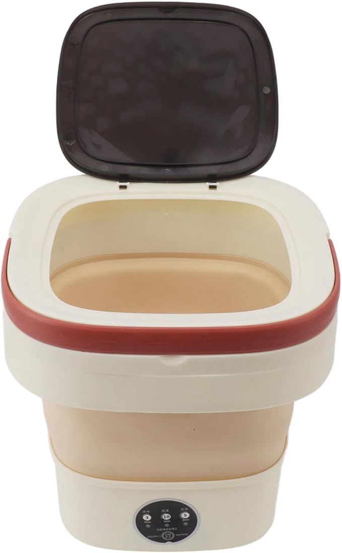 6L Folding  Automatic Mini Washing Machine  Portable(UK Plug)