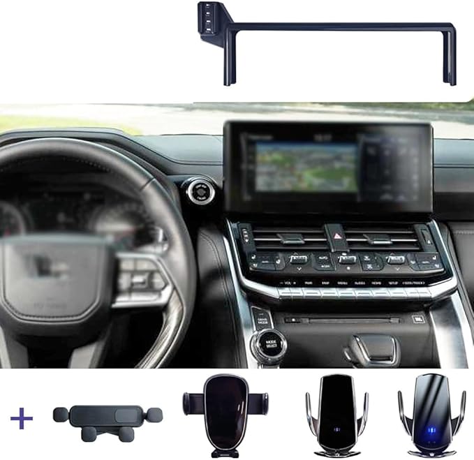 Car Stereo LCD Phone holder Land Cruiser,Lexus 570,600 , jetour T2 , Defender ,GXR