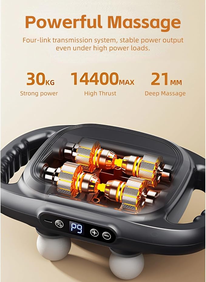 Professional 6-Head Massager