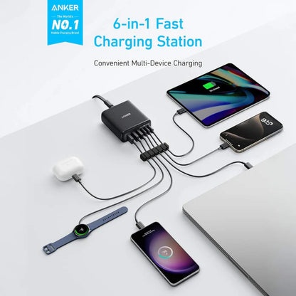 Anker 6 Ports Multi-Device Fast Charger-112W
