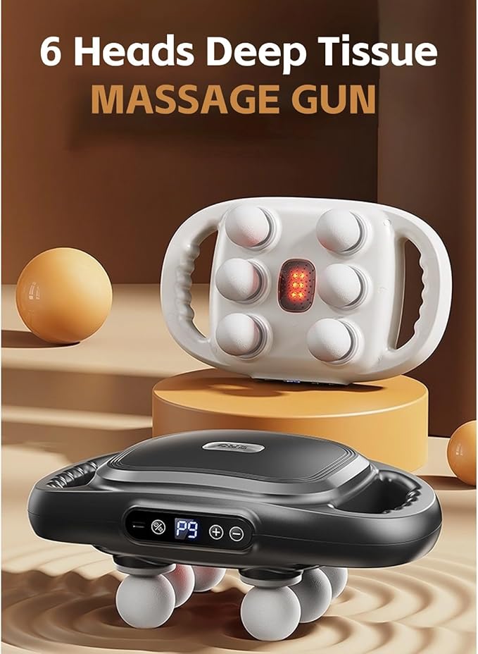Professional 6-Head Massager