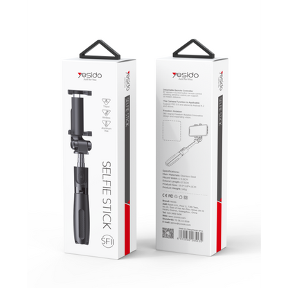 Yesido SF11 Selfie Stick and Tripod with Bluetooth Remote