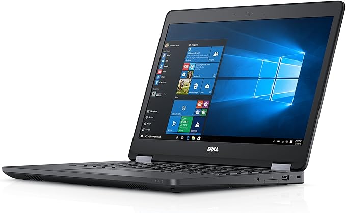 (متجدد) كمبيوتر محمول Dell 5470 مقاس 14 بوصة Intel Core i5 وذاكرة DDR4 سعة 8 جيجابايت ومحرك أقراص ثابتة سعة 256 جيجابايت ونظام التشغيل Windows 10 Pro