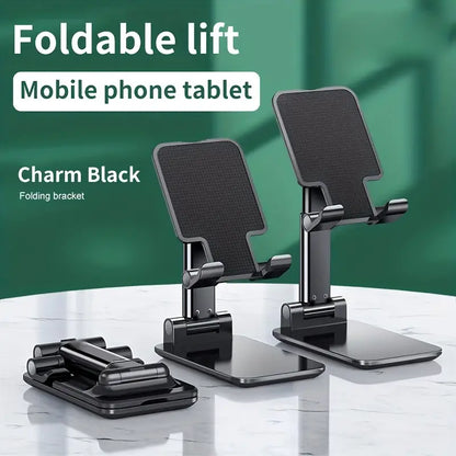Stay Connected Anywhere:  Folding Phone Holder For Desk