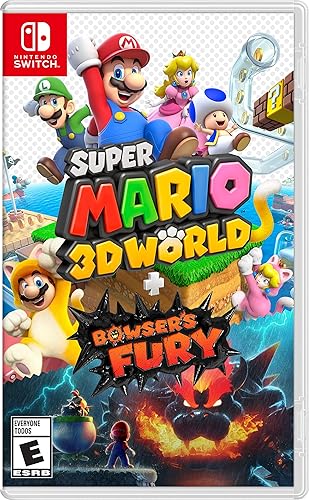 NINTENDO SWITCH SUPER MARIO 3D WORLD+BOWSERS FURY GAME CD