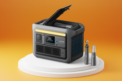 Anker SOLIX C800 Plus Portable Power Station - 768Wh | 1,200W