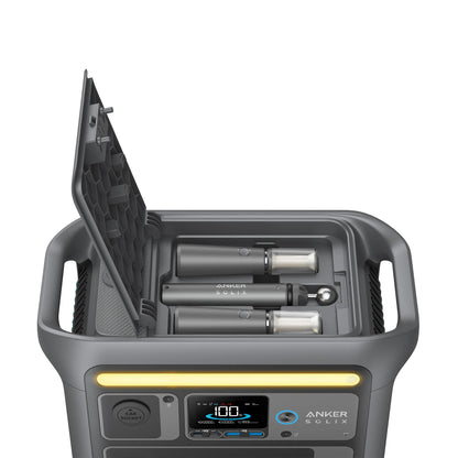Anker SOLIX C800 Plus Portable Power Station - 768Wh | 1,200W