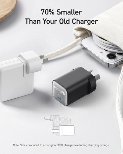 Anker 511 Wall Charger / Nano 3 / 30W / USB-C / A2147K11