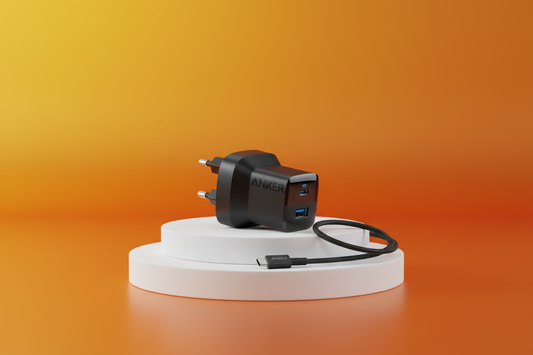 Anker 323 Charger (33W) 2 Port with Cable Type-C - B2331