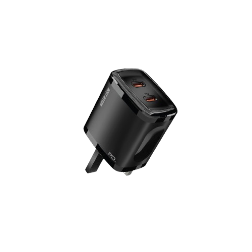 Green Lion PD20W+PD20W Total:40w +TC-lPH data cable1m Black/Orange