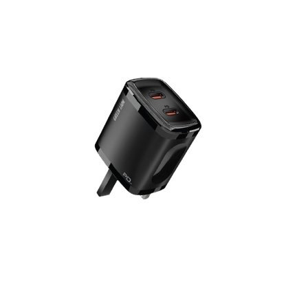 Green Lion PD20W+PD20W Total:40w +TC-lPH data cable1m Black/Orange