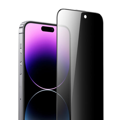 Green Lion 9H Steve Privacy Screen Protector for iPhone 15 Series - Black