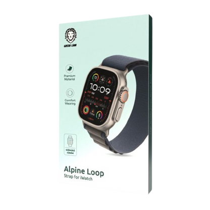 حزام نايلون من Green Lion Alpine Loop مقاس 42/44/45/49 مم