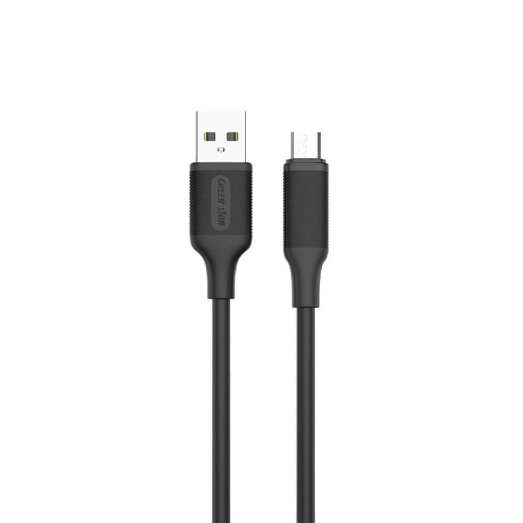 Green Lion Liquid Silicone Cable USB-C to USB-C 60W - Black