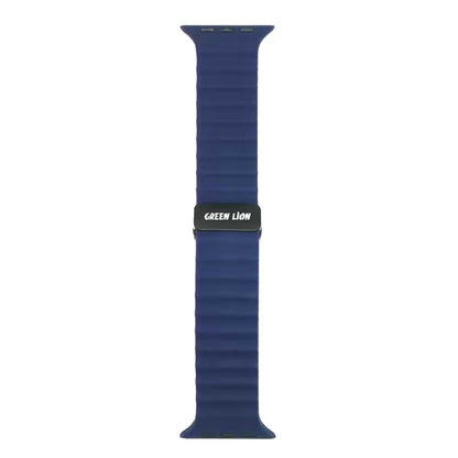 Green Lion Wave Mettalic Watch Band 42/44/45/49MM