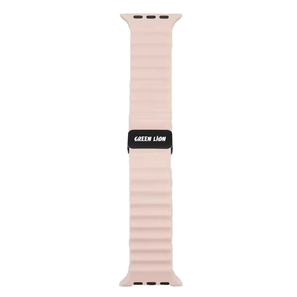 Green Lion Wave Mettalic Watch Band 42/44/45/49MM