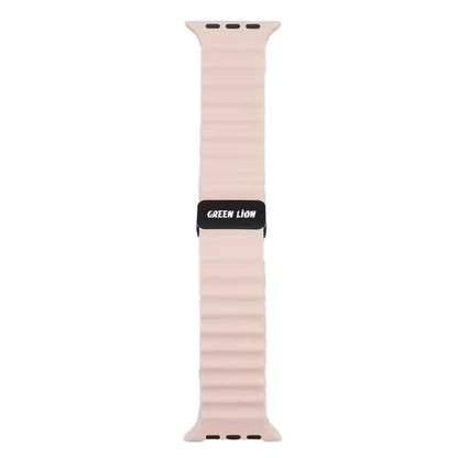 Green Lion Wave Mettalic Watch Band 42/44/45/49MM