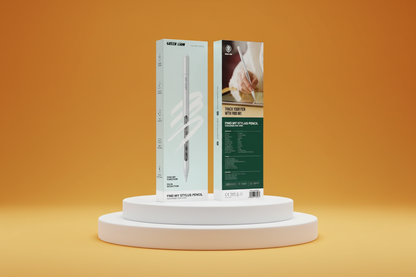 Green Lion Find My Stylus Pencil - White