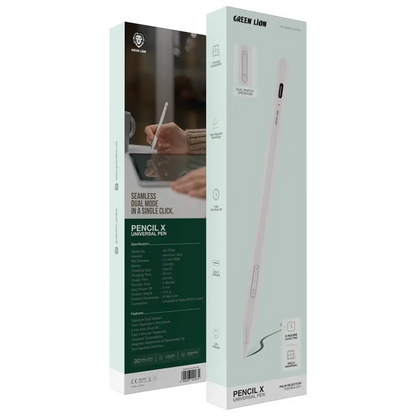 قلم رصاص جرين ليون X متعدد الاستخدامات - أبيض