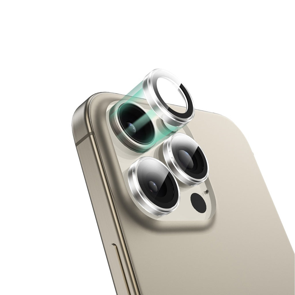 Green Lion Trio Camera Lens for iPhone 16 Pro/Pro Max - Clear