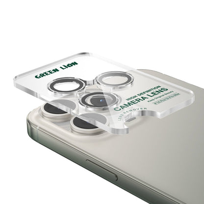Green Lion Trio Camera Lens for iPhone 16 Pro/Pro Max - Clear