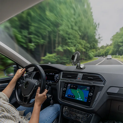 Green Lion Ultra Grip Car Phone Holder - Black