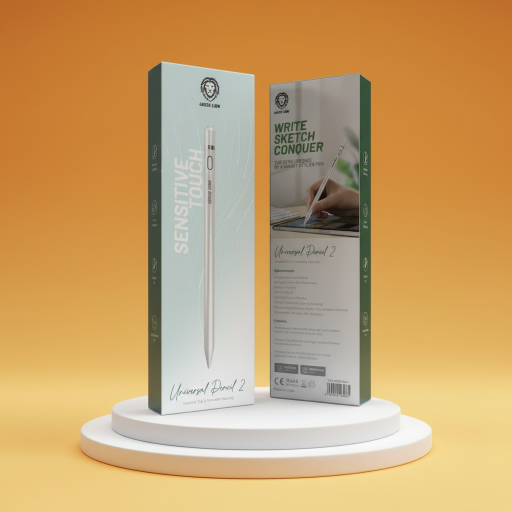 Green Lion Universal Pencil 2 - White