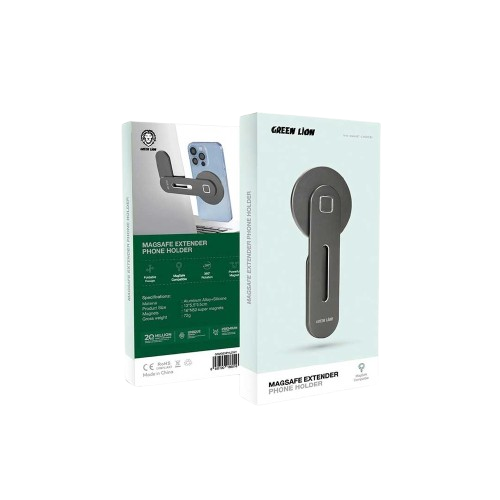 Green Lion MagSafe Extender Phone Holder - Gray