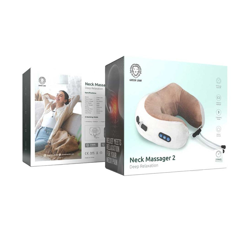 Green Lion Neck Massager 2 - Grey