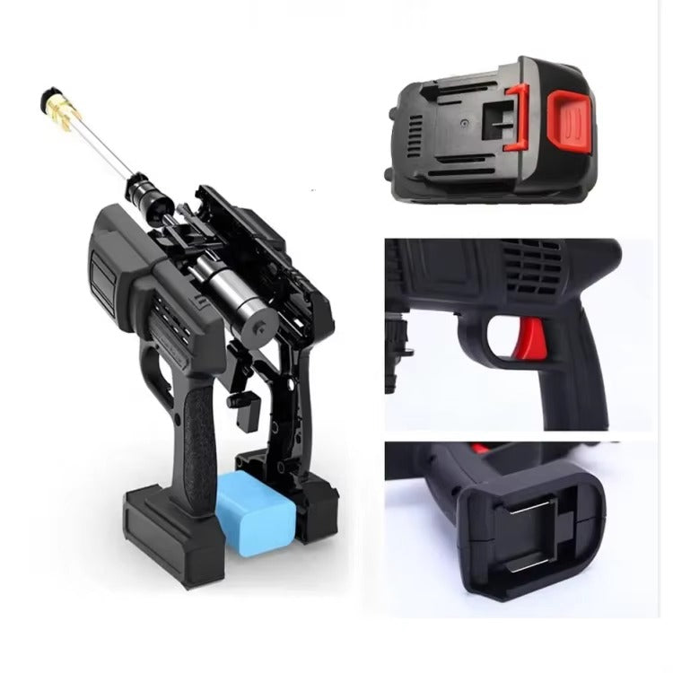Battery Portable Car Washer High Pressure Machine Wash Cordless Water Pump Washing Spray Gun Wireless